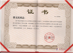 中国文化信息部特许荣誉